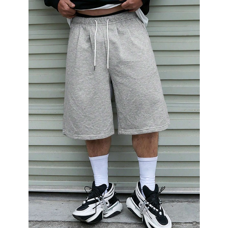 Fear Of God Essential - กางเกงขาสั้นกีฬาเอวยางยืดสำหรับผู้ชาย รุ่นใหม่สำหรับฤดูร้อน กางเกงขาสั้นลำลองแบบสปอร์ตสำหรับทุกเพศ