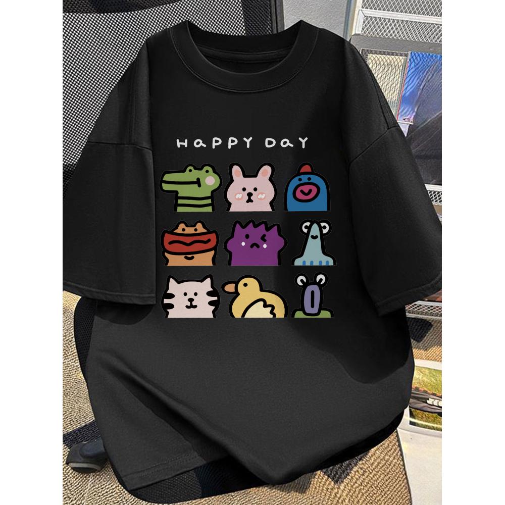 Streetwear Brand Graphic Designer - เสื้อยืดผ้าฝ้ายลายกราฟิกตลกๆ สำหรับฤดูร้อน สไตล์ลำลอง ผู้ชาย ผู้หญิง ใส่ได้ทั้งสองเพศ