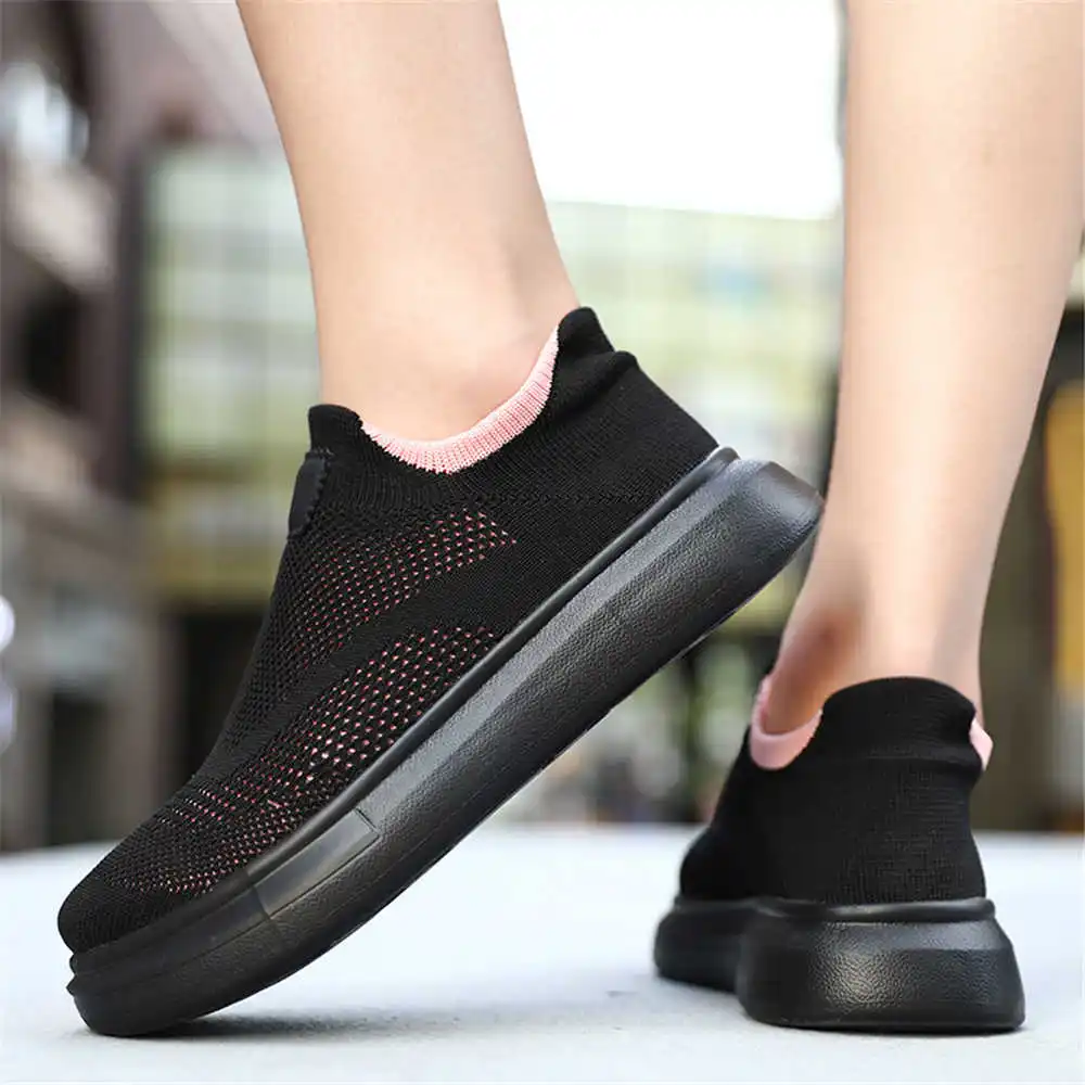 Streetwear Brand From China - ถุงน่องแพลตฟอร์มรองเท้าสีน้ำตาลสำหรับผู้หญิงรองเท้าผ้าใบออกแบบสเก็ตบอร์ดผู้หญิงเทนนิสสาว2-7ปียิมกีฬา