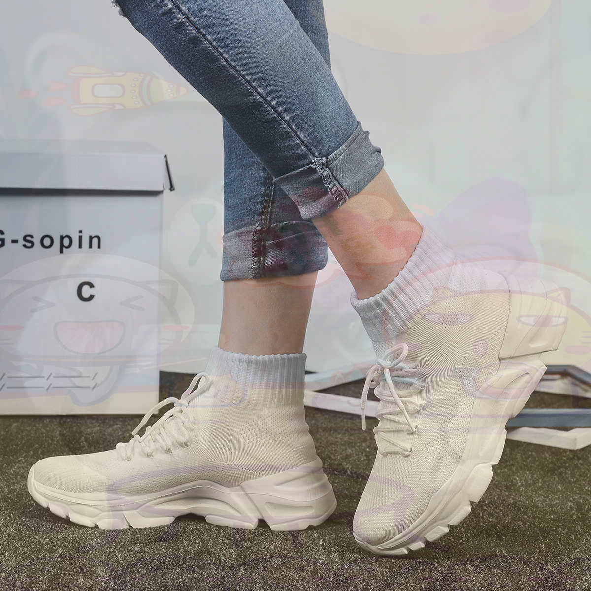 Streetwear Brand From China - เพิ่มความสูงฤดูร้อนบาสเกตบอลบาสเกตบอลผู้หญิงกีฬารองเท้ารองเท้าผ้าใบใหม่ผู้หญิงยี่ห้อกรีฑาออกกําลังกายที่ไม่ซ้ํากัน