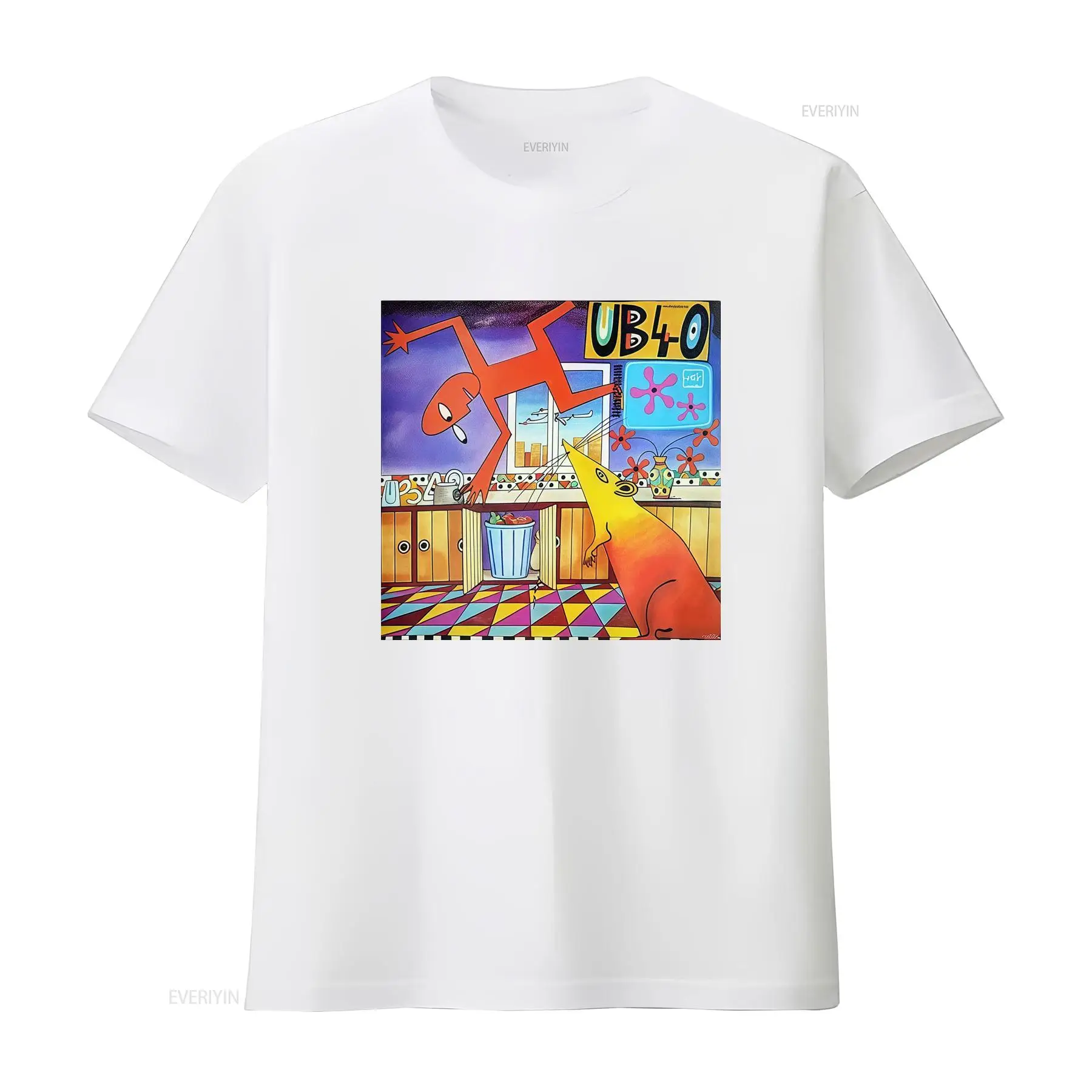 เสื้อยืด UB40 Rat In The Kitch - Streetwear Brand From China บทวิจารณ์และราคา
