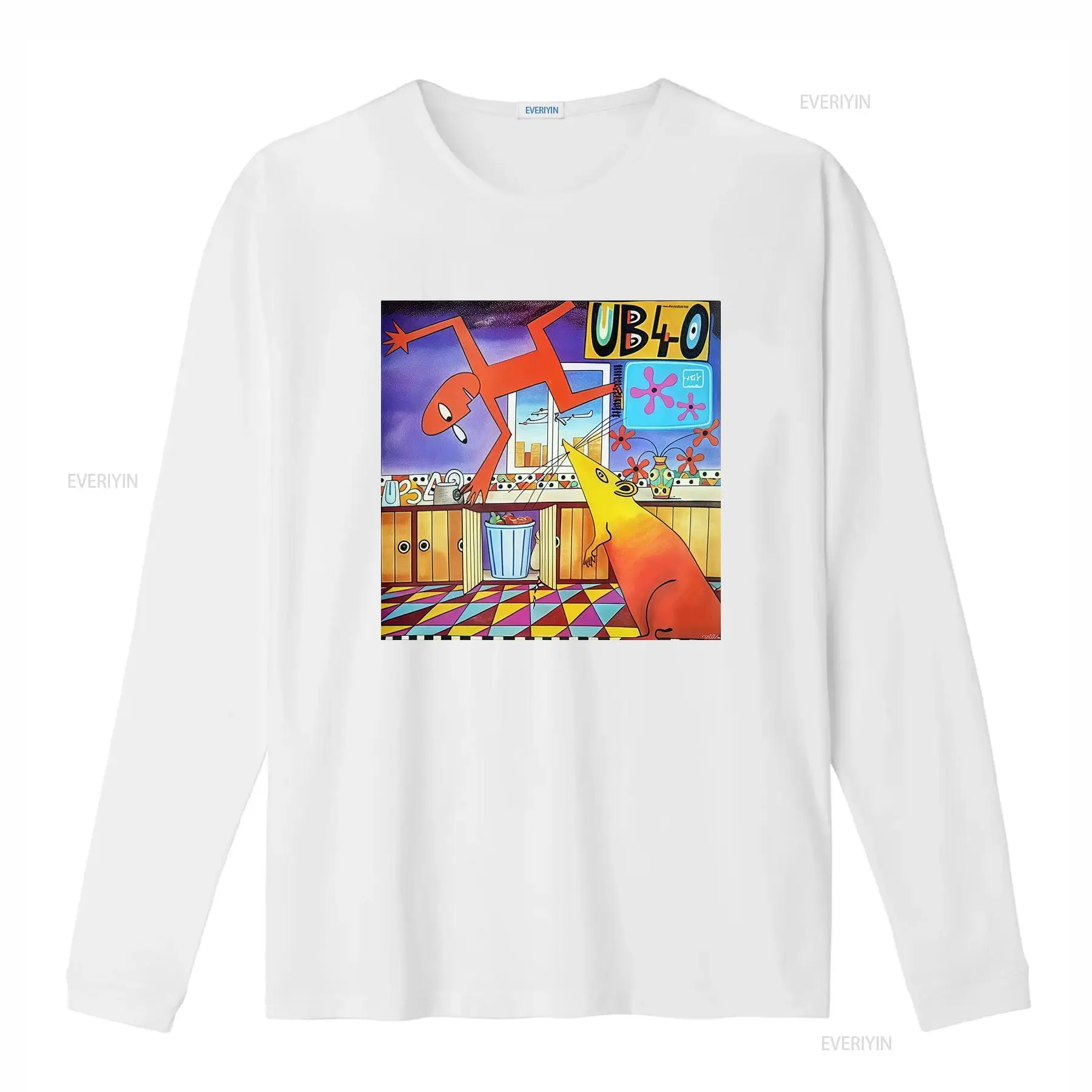 เสื้อยืด UB40 Rat In The Kitch - Streetwear Brand From China บทวิจารณ์และราคา