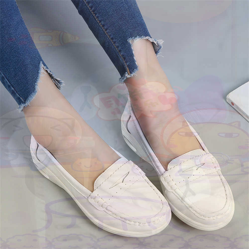 Soft SLIP-ON สตรีขนาดใหญ่รองเท - Streetwear Brand From China บทวิจารณ์และราคา