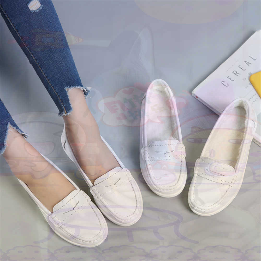 Soft SLIP-ON สตรีขนาดใหญ่รองเท - Streetwear Brand From China บทวิจารณ์และราคา