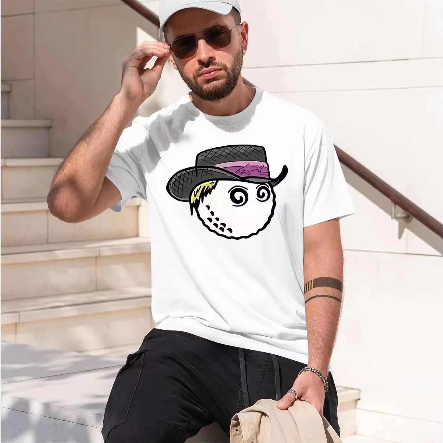 เสื้อยืดลายกราฟิกสุดเทรนดี้สำห - Streetwear Brand From China บทวิจารณ์และราคา