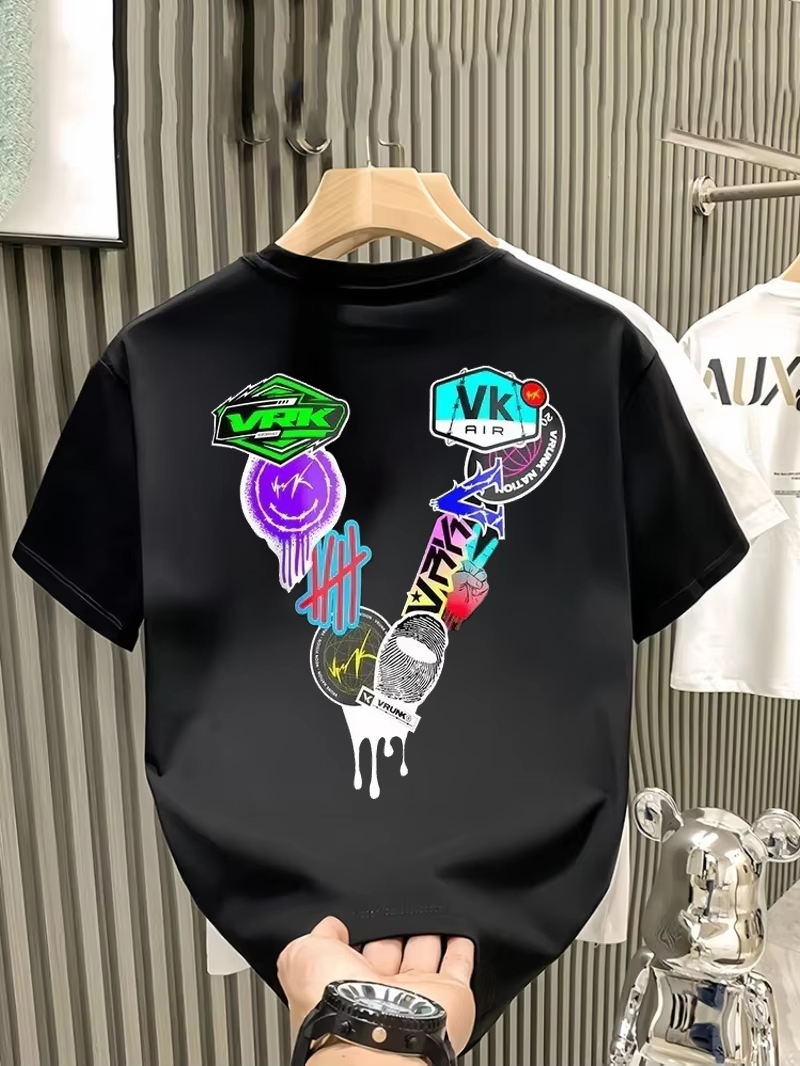 เสื้อยืดลายกราฟิกผ้าฝ้ายสไตล์ส - Streetwear Brand Graphic Designer บทวิจารณ์และราคา